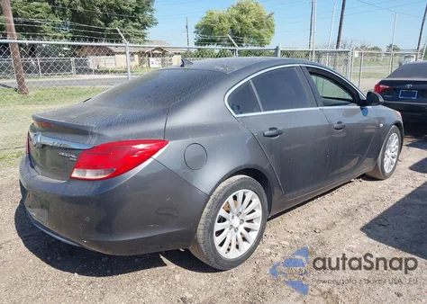 2011 Buick Regal Cxl Russelsheim из США, поврежденный, VIN W04GU5GC6B1010104